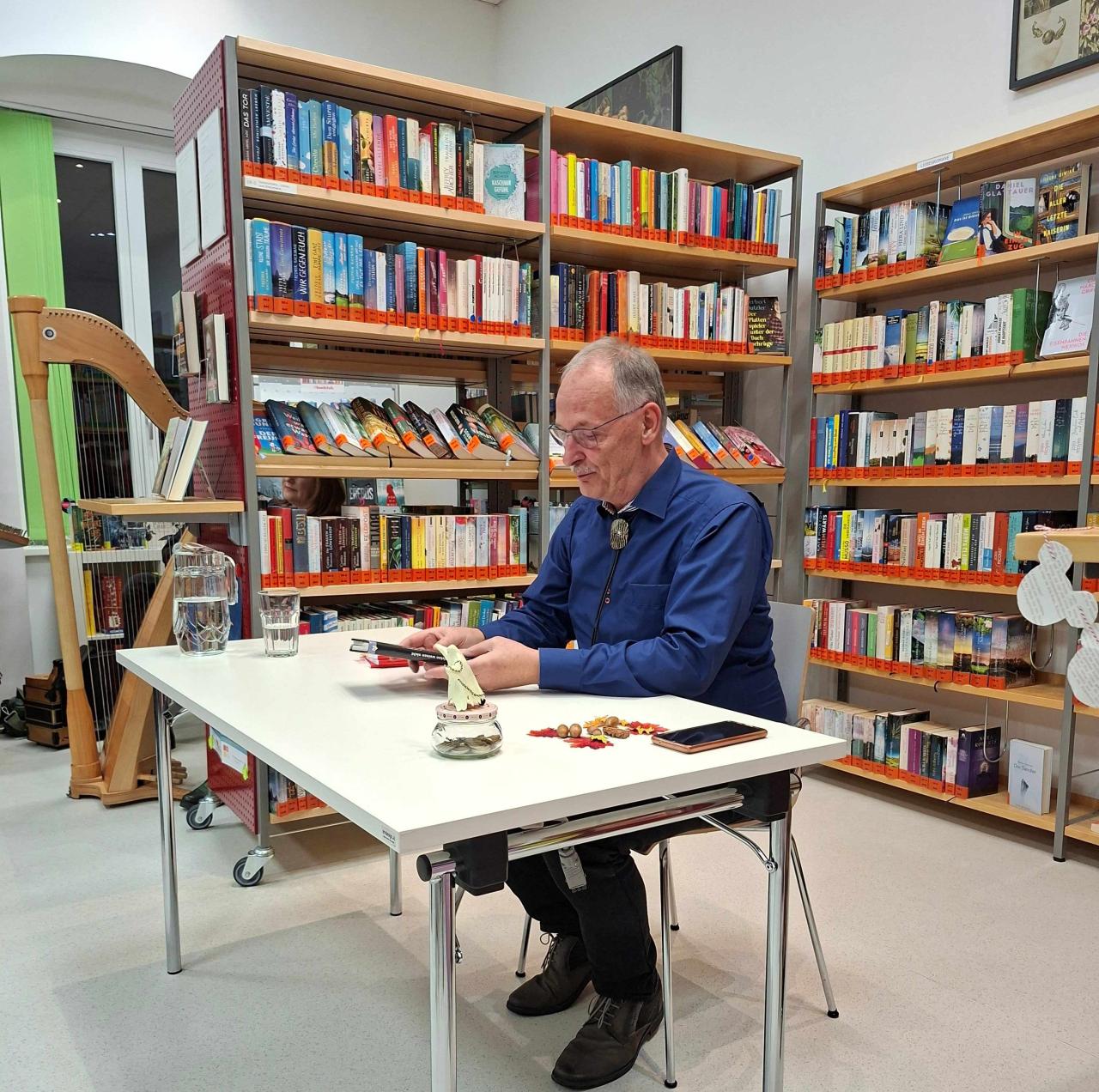 Wilfried Schuster Lesung