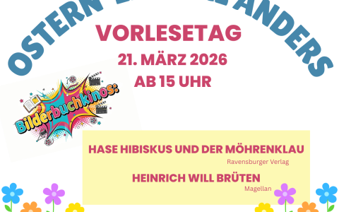Vorlesetage Plakat 2026